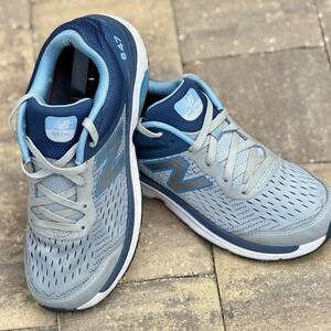 New Balance 847 v4 Shoes Womens 10.5 Blue Gray Walking Sneaker Mens 9 Running